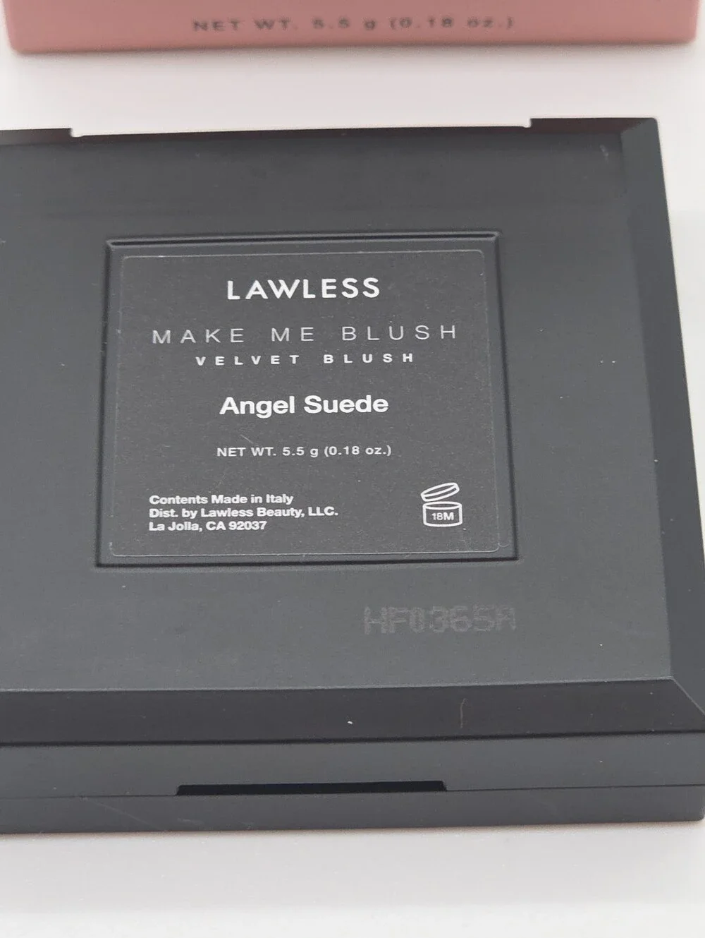 LAWLESS Make Me Blush Velvet Blush — Angel Suede